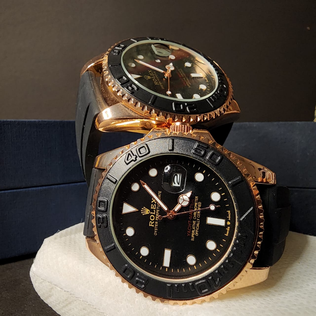 Rolex Yacht-Master 40 Everose Gold Homage Watch