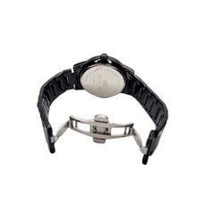 Stainless Steel Black Aura Watch - Black Dial