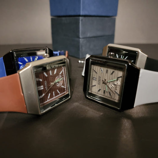 Luxury Men's Watch – Stainless Steel, Water-Resistant