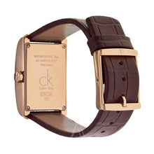 Calvin Klein Men's Rose Gold Homage Watch – Luxury Swiss Made Leather Strap Timepiece