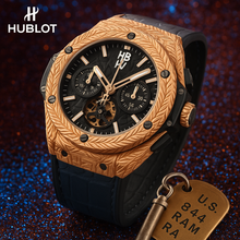 Hublot-Inspired Luxury Men's Watch – Chronograph Design