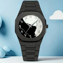 Aura Watch with Black and White dial- Fiber-